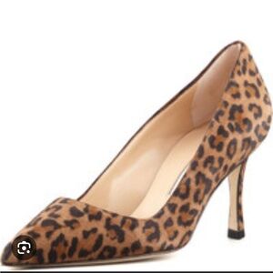 Manolo Blahnik BB Pump Leopard sz 40.5